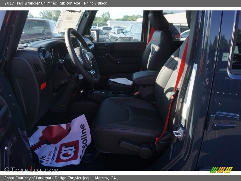 Rhino / Black 2017 Jeep Wrangler Unlimited Rubicon 4x4