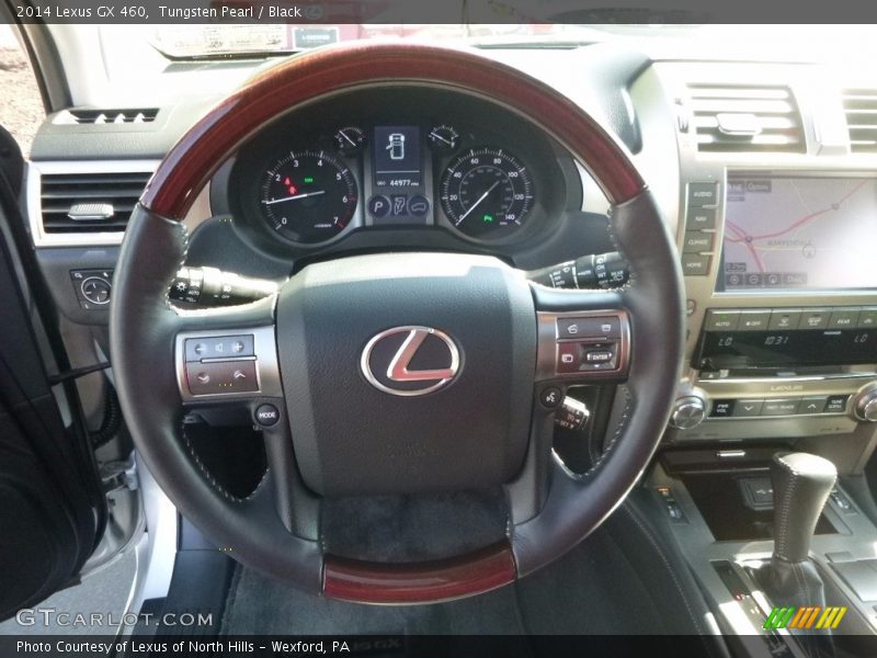 Tungsten Pearl / Black 2014 Lexus GX 460