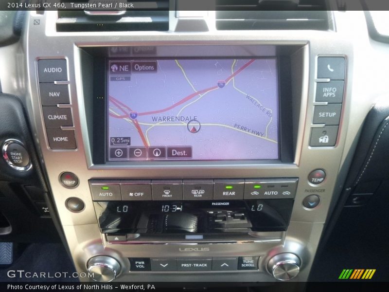 Tungsten Pearl / Black 2014 Lexus GX 460