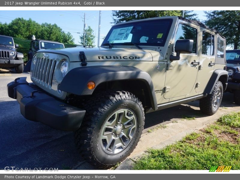 Gobi / Black 2017 Jeep Wrangler Unlimited Rubicon 4x4