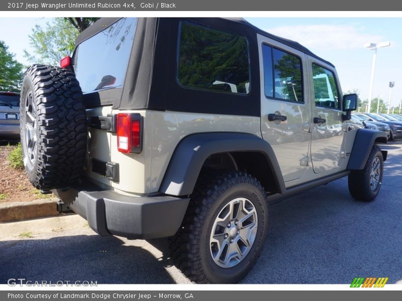Gobi / Black 2017 Jeep Wrangler Unlimited Rubicon 4x4