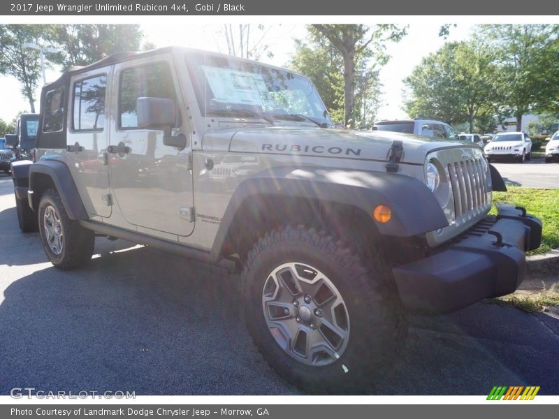 Gobi / Black 2017 Jeep Wrangler Unlimited Rubicon 4x4