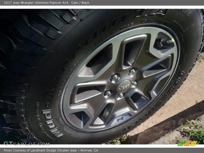 Gobi / Black 2017 Jeep Wrangler Unlimited Rubicon 4x4
