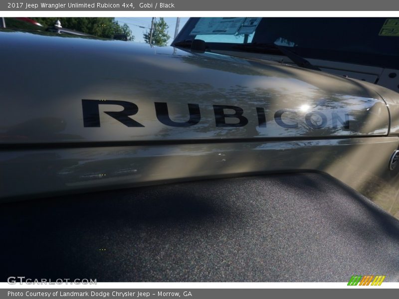 Gobi / Black 2017 Jeep Wrangler Unlimited Rubicon 4x4