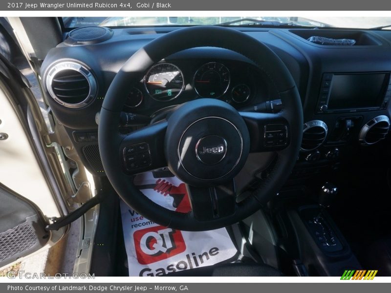 Gobi / Black 2017 Jeep Wrangler Unlimited Rubicon 4x4
