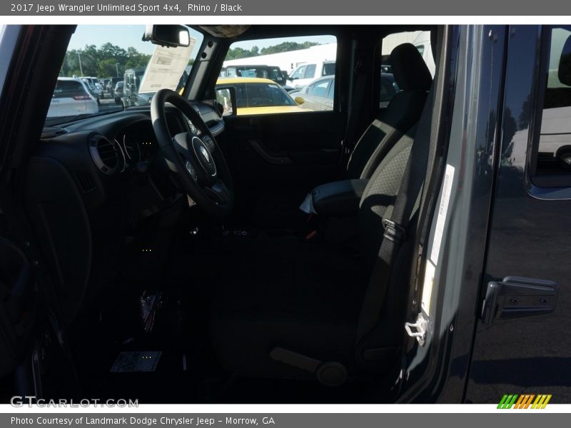 Rhino / Black 2017 Jeep Wrangler Unlimited Sport 4x4