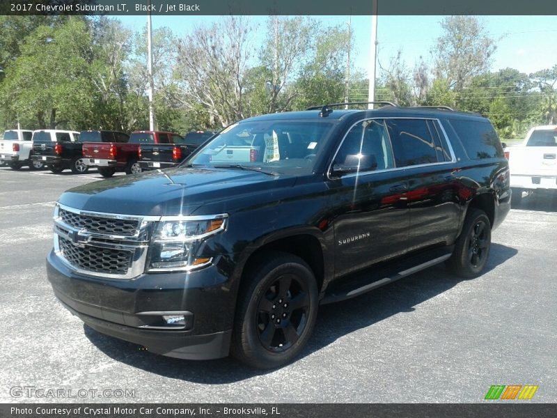 Black / Jet Black 2017 Chevrolet Suburban LT