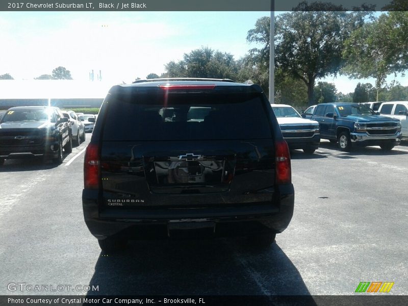 Black / Jet Black 2017 Chevrolet Suburban LT