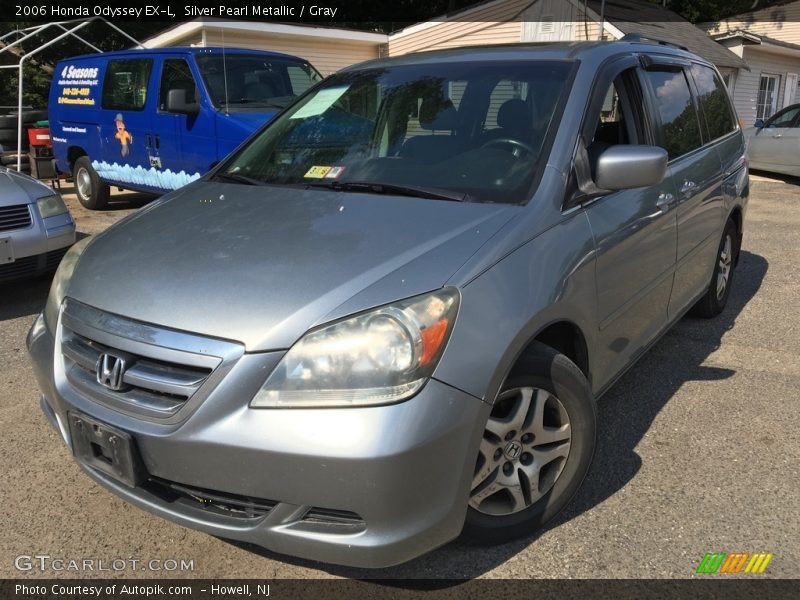 Silver Pearl Metallic / Gray 2006 Honda Odyssey EX-L