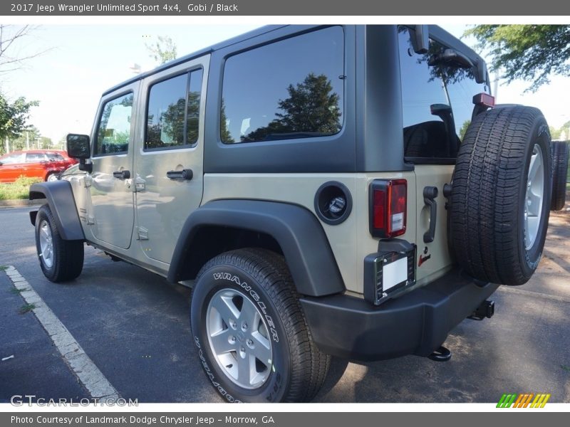 Gobi / Black 2017 Jeep Wrangler Unlimited Sport 4x4