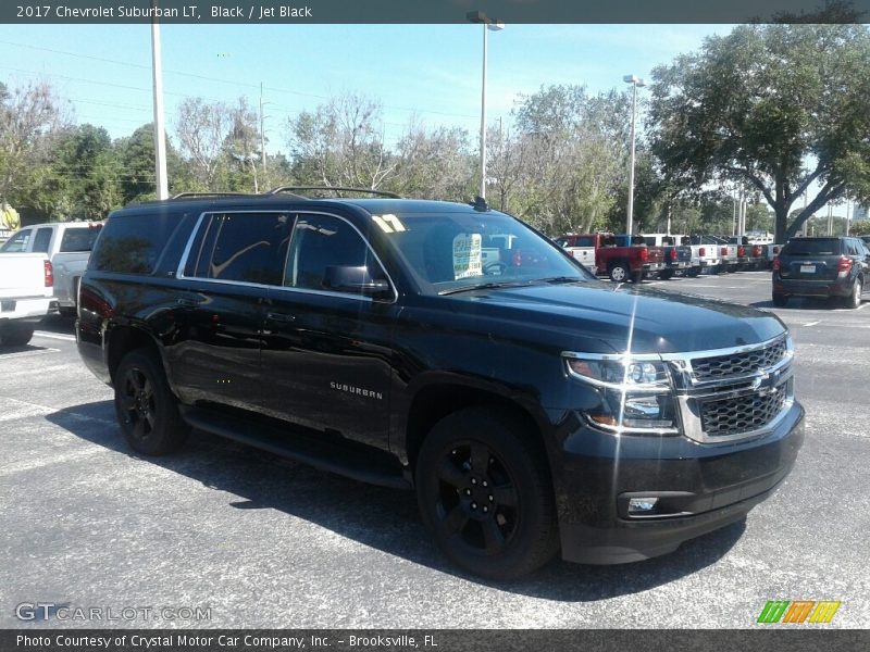 Black / Jet Black 2017 Chevrolet Suburban LT