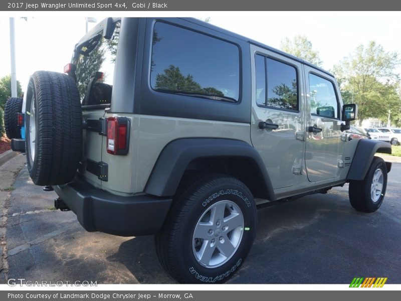 Gobi / Black 2017 Jeep Wrangler Unlimited Sport 4x4