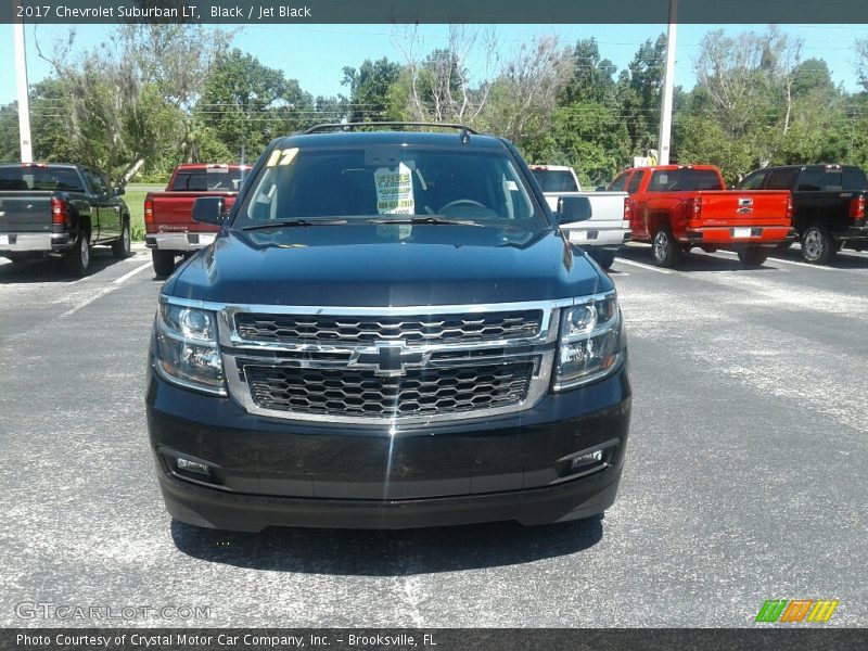 Black / Jet Black 2017 Chevrolet Suburban LT
