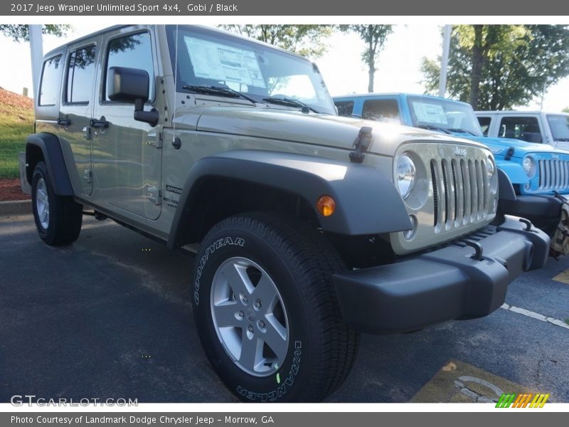 Gobi / Black 2017 Jeep Wrangler Unlimited Sport 4x4