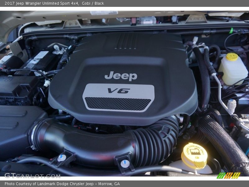 Gobi / Black 2017 Jeep Wrangler Unlimited Sport 4x4