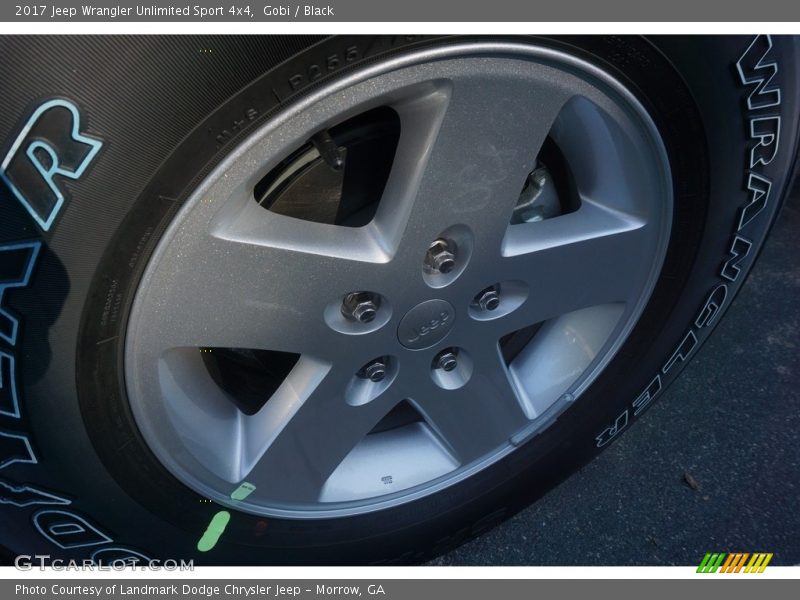 Gobi / Black 2017 Jeep Wrangler Unlimited Sport 4x4