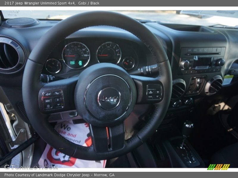 Gobi / Black 2017 Jeep Wrangler Unlimited Sport 4x4