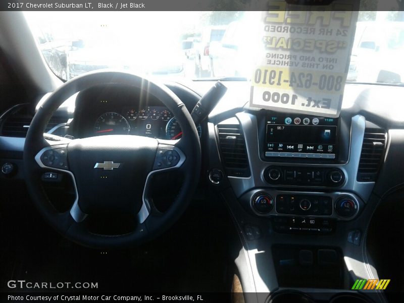 Black / Jet Black 2017 Chevrolet Suburban LT