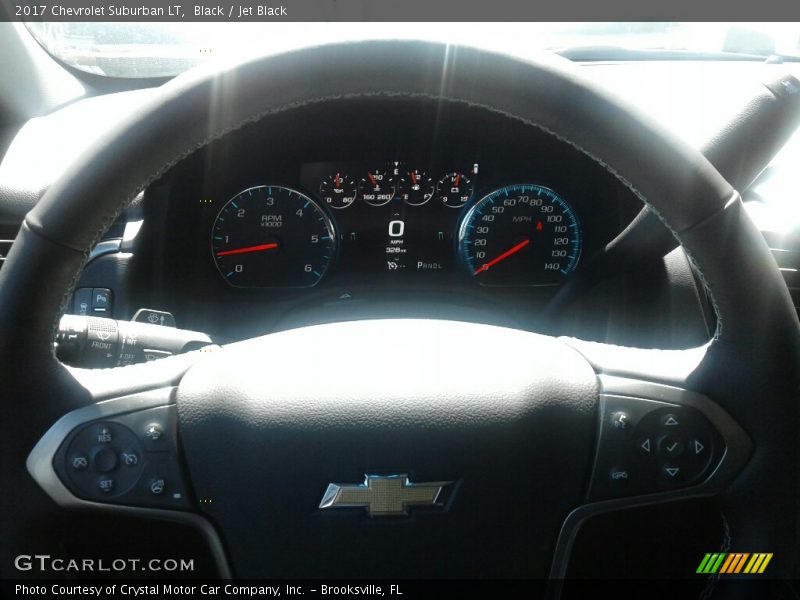 Black / Jet Black 2017 Chevrolet Suburban LT