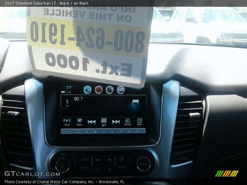 Black / Jet Black 2017 Chevrolet Suburban LT