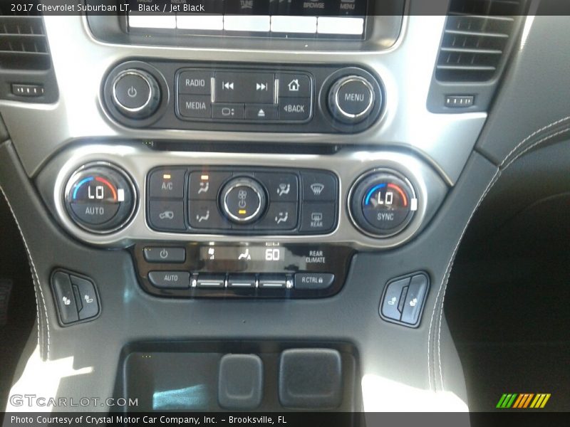 Black / Jet Black 2017 Chevrolet Suburban LT