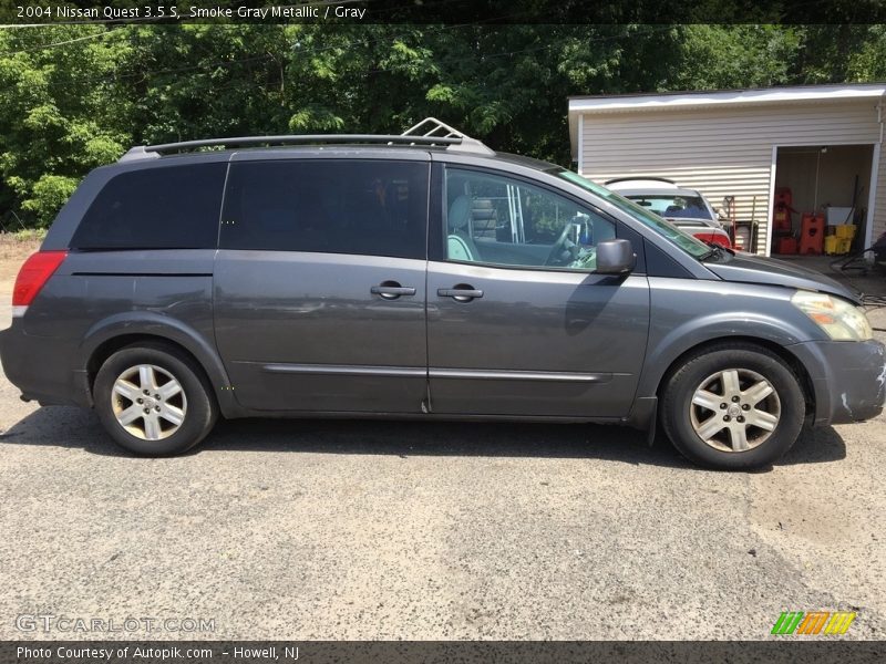 Smoke Gray Metallic / Gray 2004 Nissan Quest 3.5 S