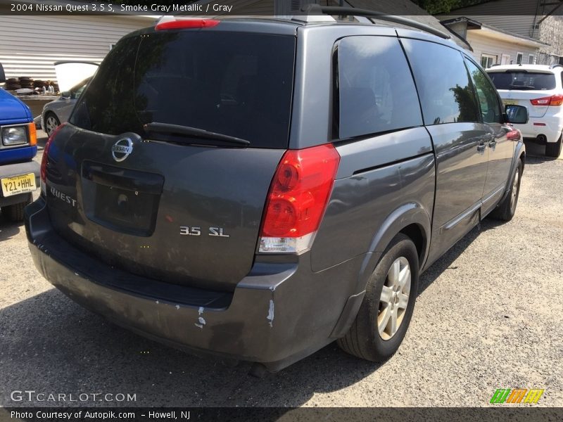 Smoke Gray Metallic / Gray 2004 Nissan Quest 3.5 S