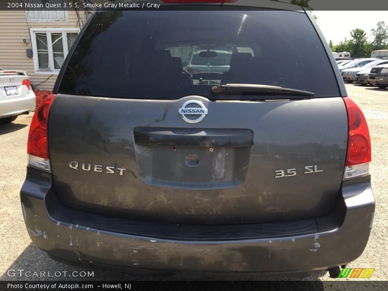 Smoke Gray Metallic / Gray 2004 Nissan Quest 3.5 S
