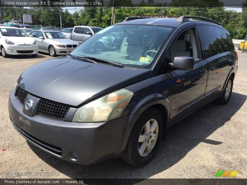 Smoke Gray Metallic / Gray 2004 Nissan Quest 3.5 S