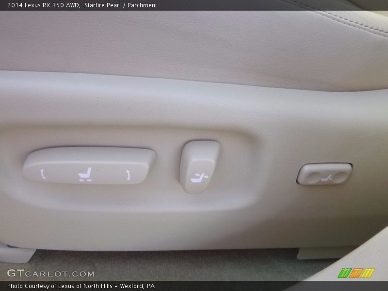 Starfire Pearl / Parchment 2014 Lexus RX 350 AWD