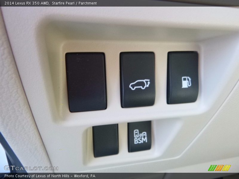 Starfire Pearl / Parchment 2014 Lexus RX 350 AWD