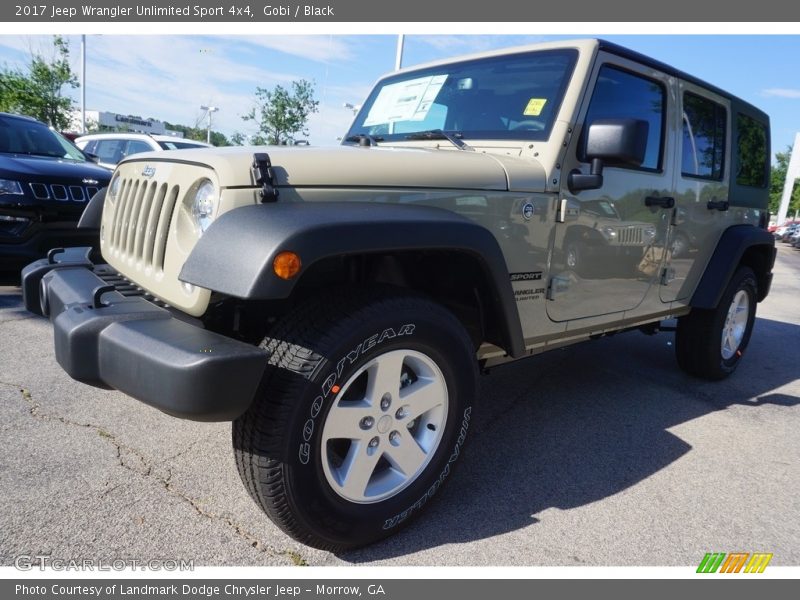 Gobi / Black 2017 Jeep Wrangler Unlimited Sport 4x4