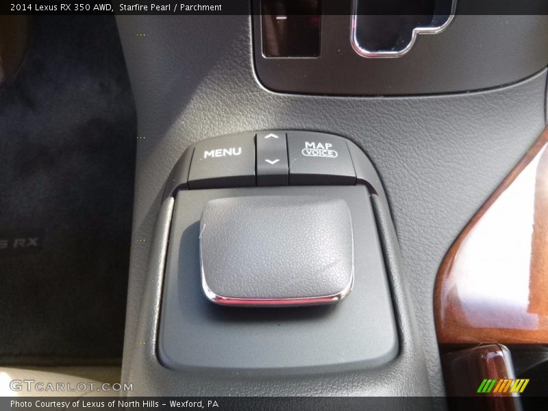 Starfire Pearl / Parchment 2014 Lexus RX 350 AWD