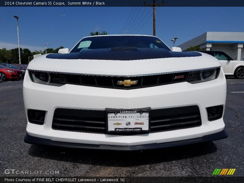 Summit White / Black 2014 Chevrolet Camaro SS Coupe