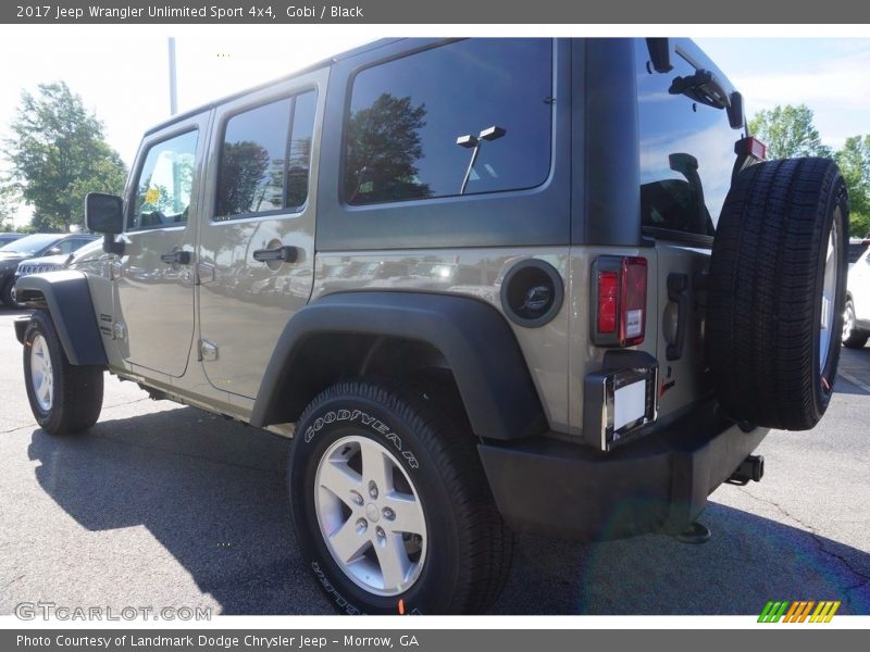 Gobi / Black 2017 Jeep Wrangler Unlimited Sport 4x4