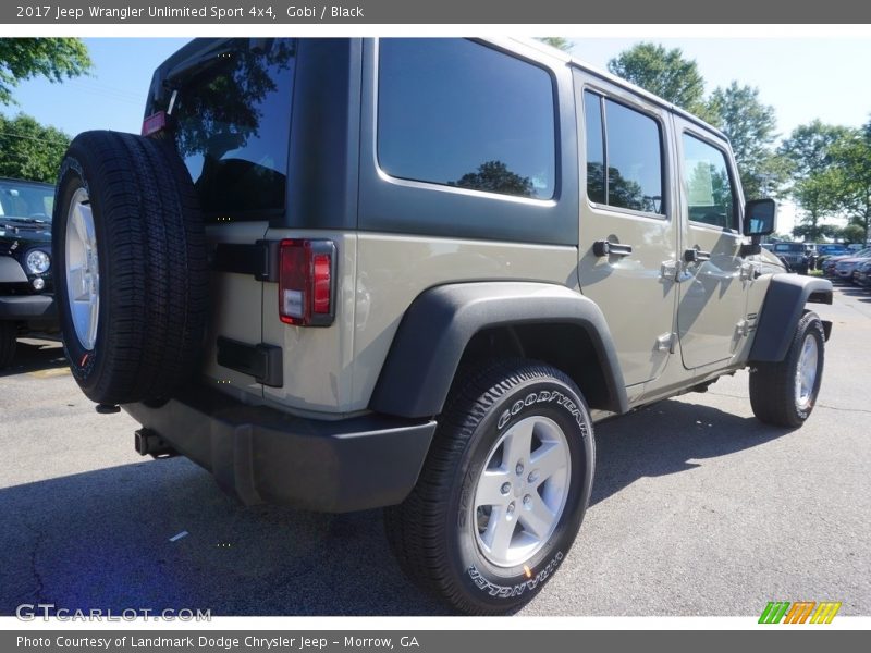 Gobi / Black 2017 Jeep Wrangler Unlimited Sport 4x4