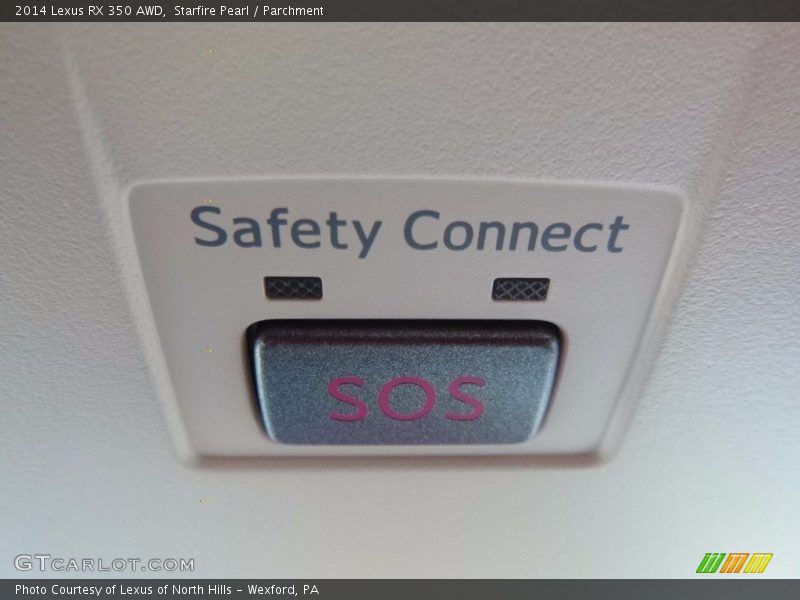 Starfire Pearl / Parchment 2014 Lexus RX 350 AWD