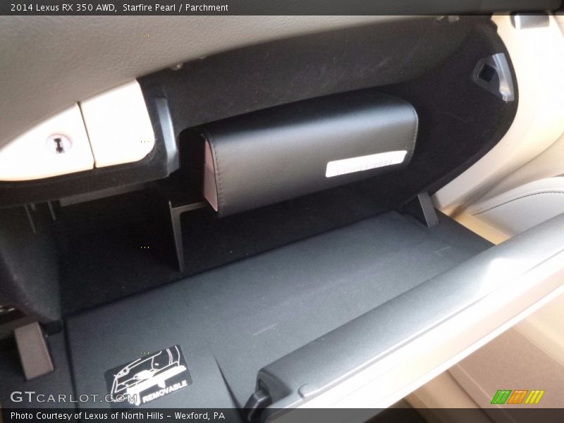 Starfire Pearl / Parchment 2014 Lexus RX 350 AWD