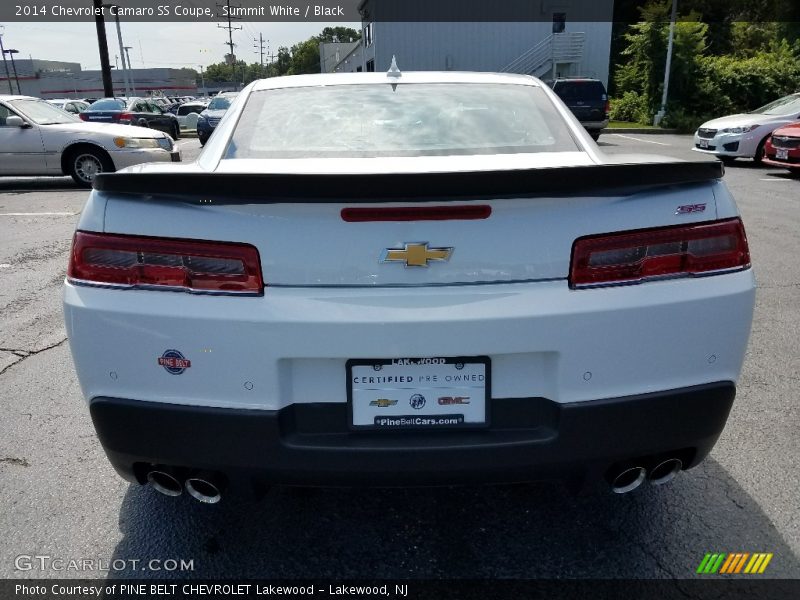Summit White / Black 2014 Chevrolet Camaro SS Coupe