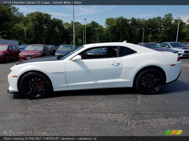 Summit White / Black 2014 Chevrolet Camaro SS Coupe