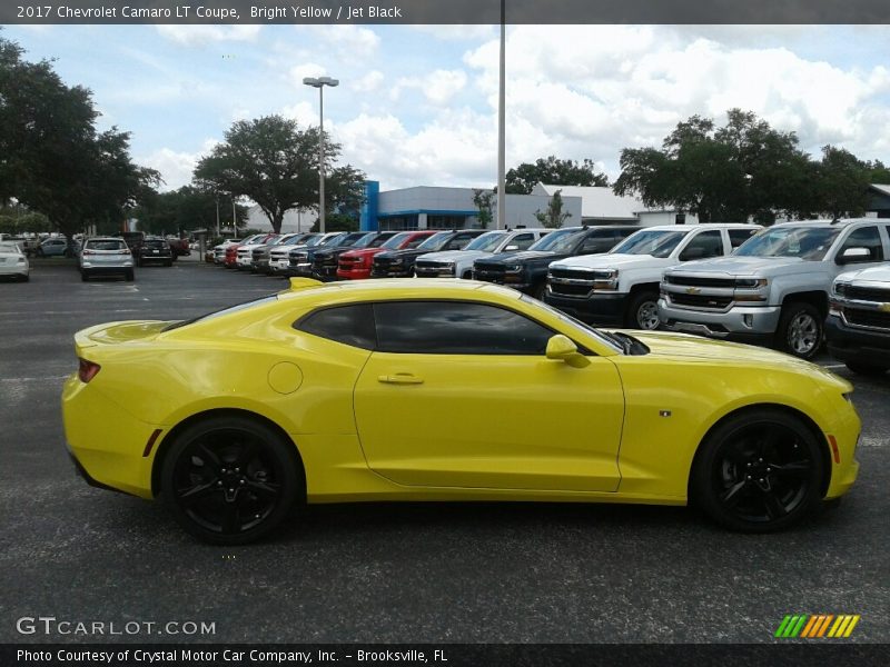 Bright Yellow / Jet Black 2017 Chevrolet Camaro LT Coupe