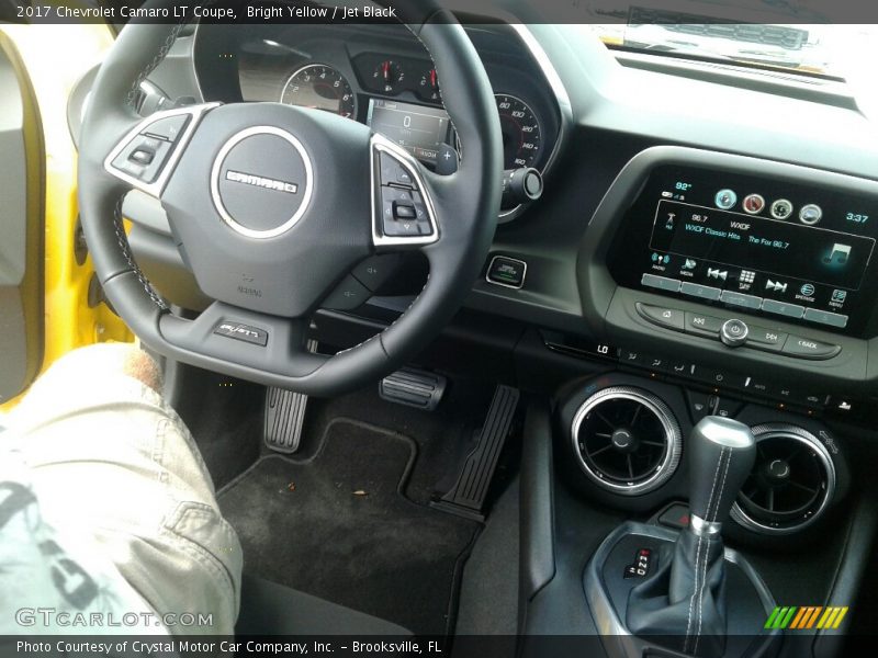 Bright Yellow / Jet Black 2017 Chevrolet Camaro LT Coupe