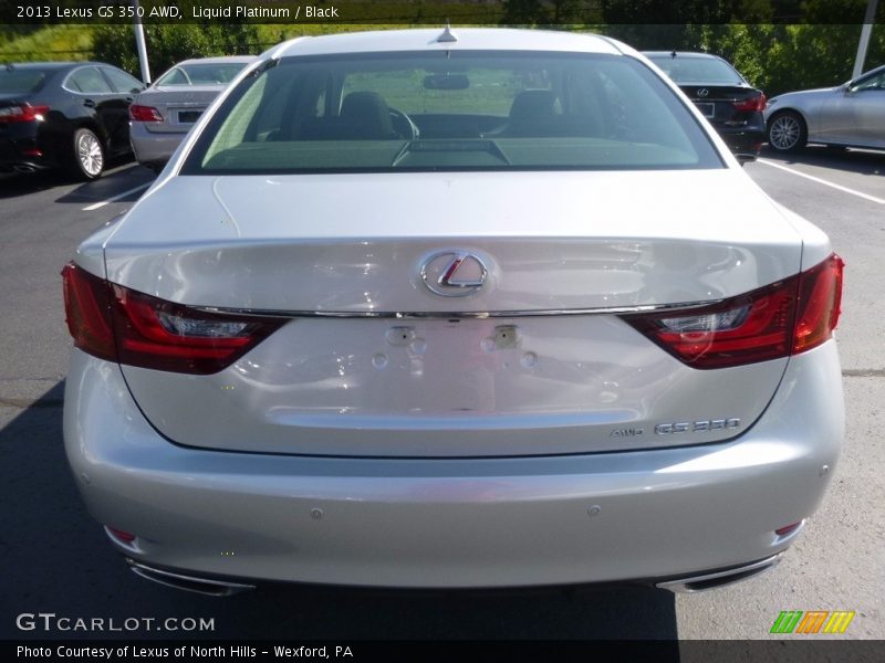 Liquid Platinum / Black 2013 Lexus GS 350 AWD