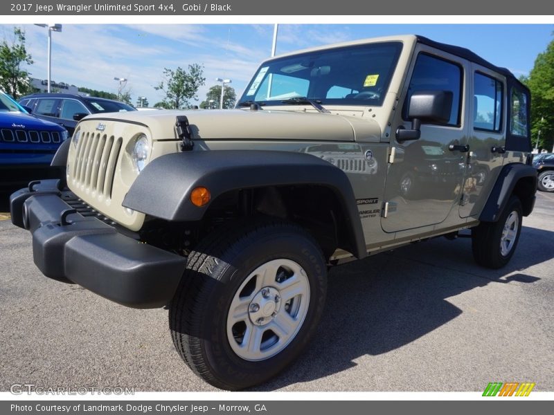 Gobi / Black 2017 Jeep Wrangler Unlimited Sport 4x4