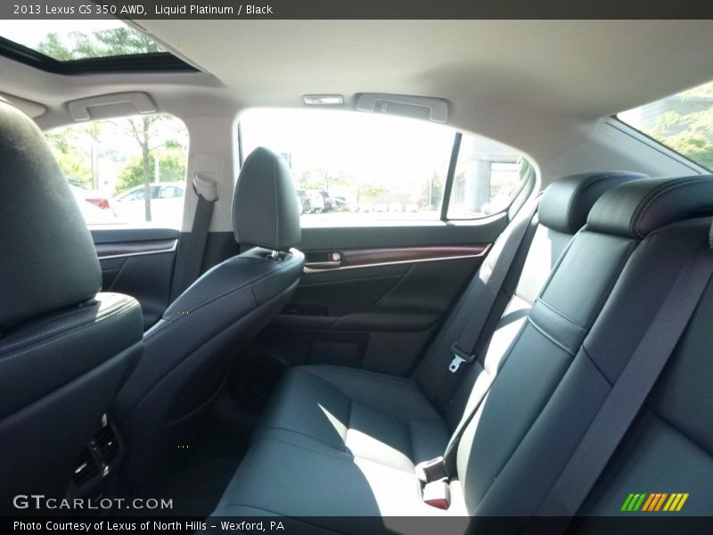 Liquid Platinum / Black 2013 Lexus GS 350 AWD