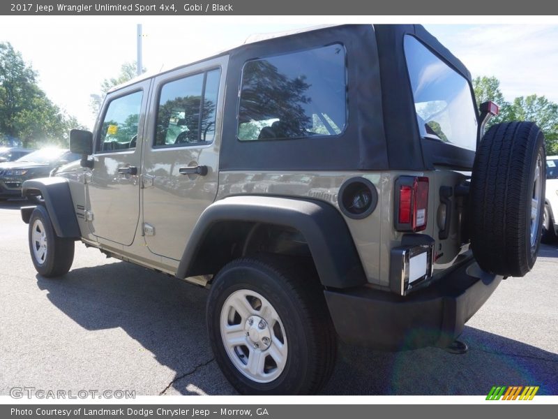 Gobi / Black 2017 Jeep Wrangler Unlimited Sport 4x4