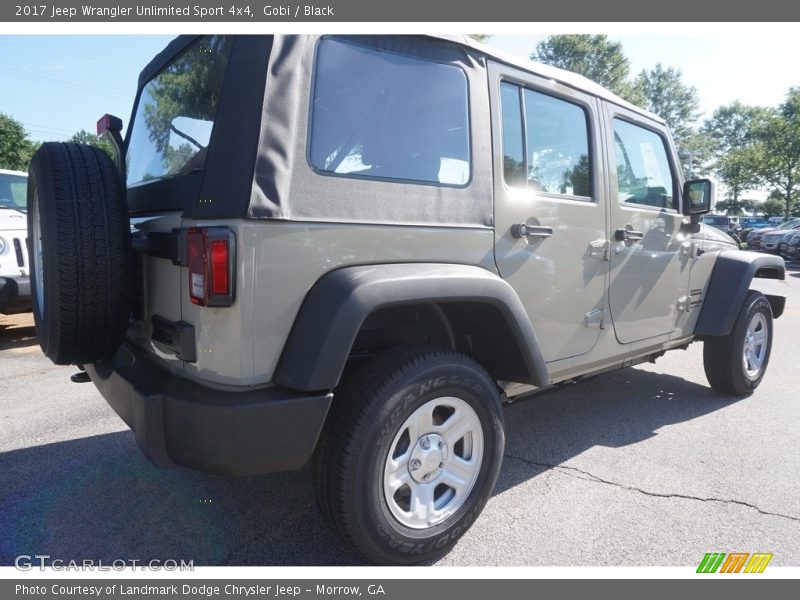 Gobi / Black 2017 Jeep Wrangler Unlimited Sport 4x4