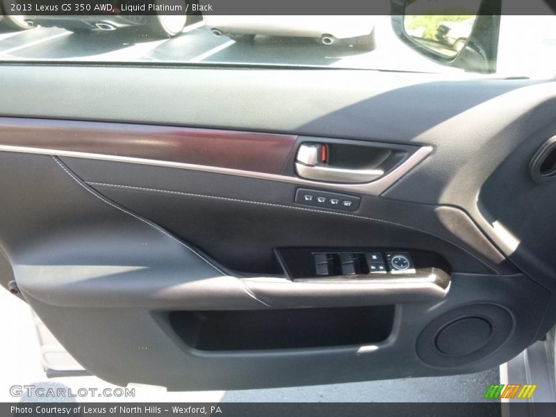 Liquid Platinum / Black 2013 Lexus GS 350 AWD