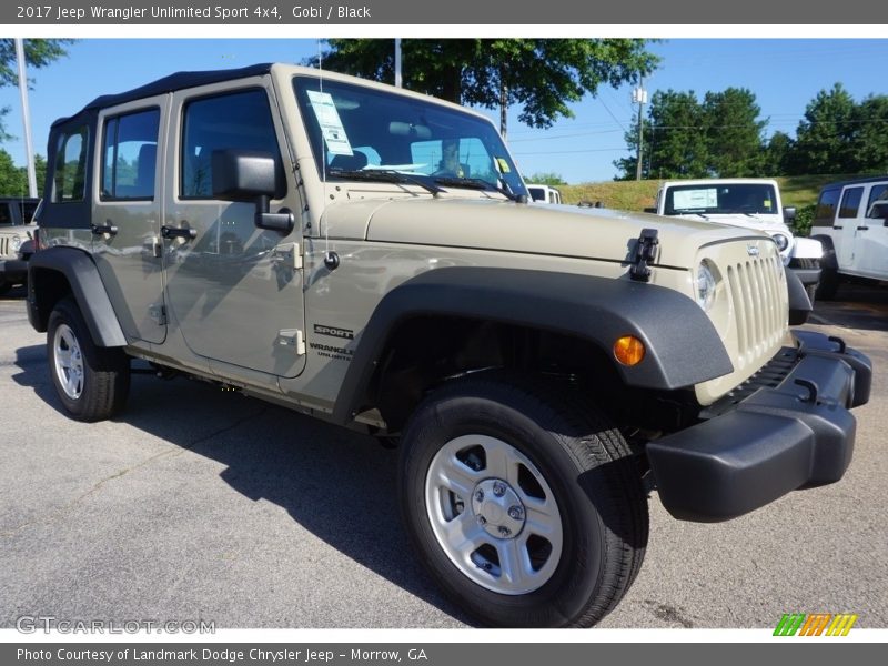 Gobi / Black 2017 Jeep Wrangler Unlimited Sport 4x4