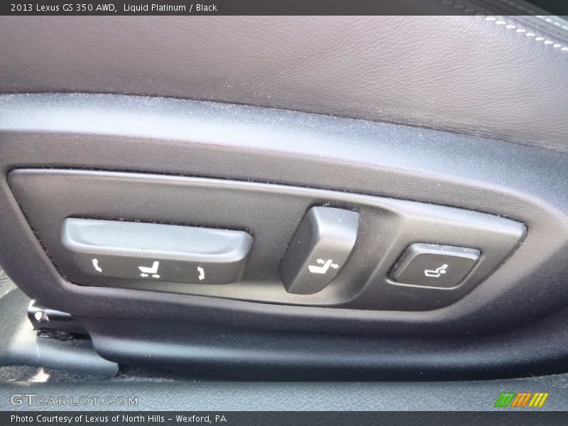 Liquid Platinum / Black 2013 Lexus GS 350 AWD